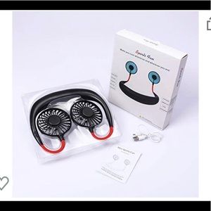 Portable Hanging Neck Sports Fan